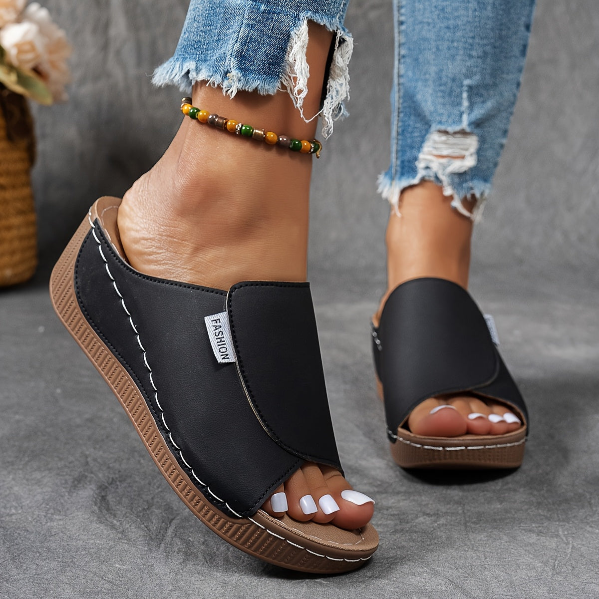 OrthoStride Women Orthopedic Sandals With Support For All Day Comfort And Pain Relief