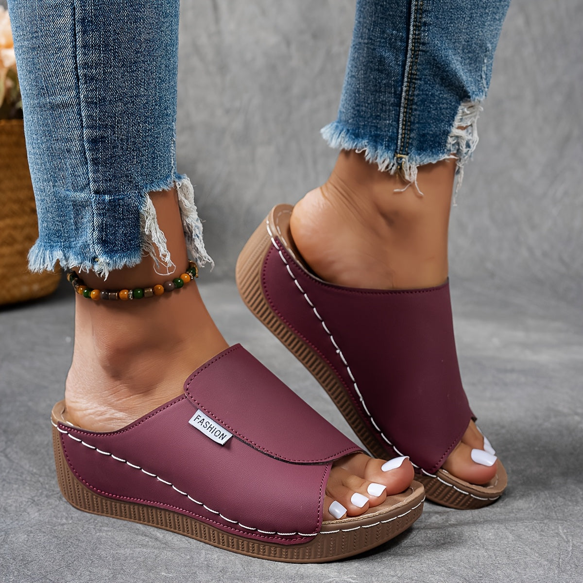 OrthoStride Women Orthopedic Sandals With Support For All Day Comfort And Pain Relief