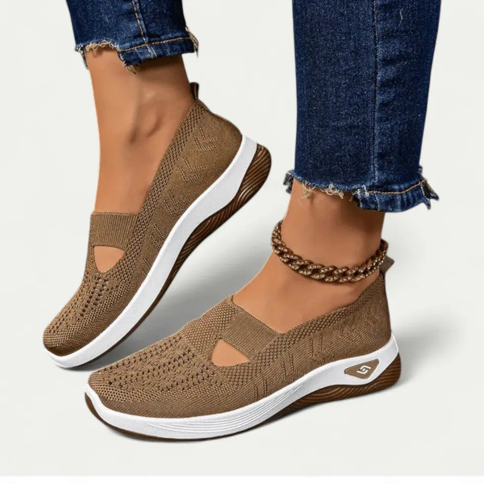Slip-On Shoes for Women – Comfortable & Breathable Design