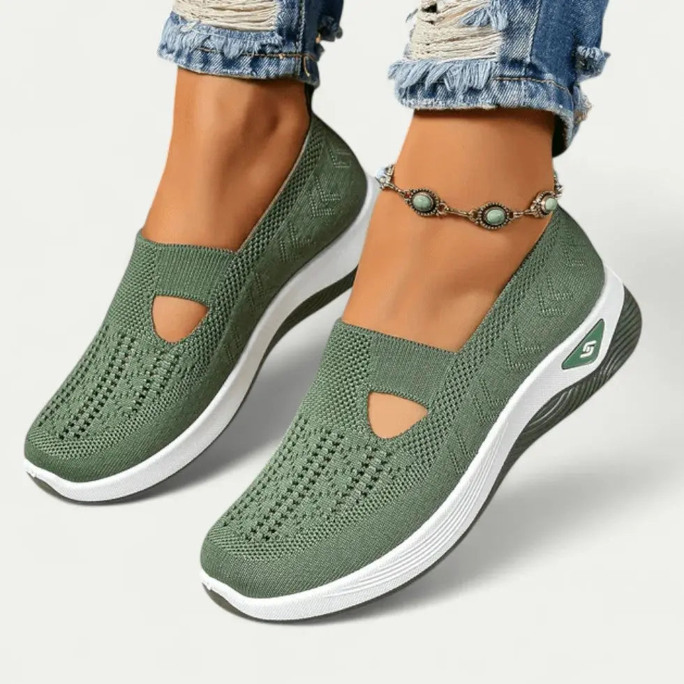 Slip-On Shoes for Women – Comfortable & Breathable Design