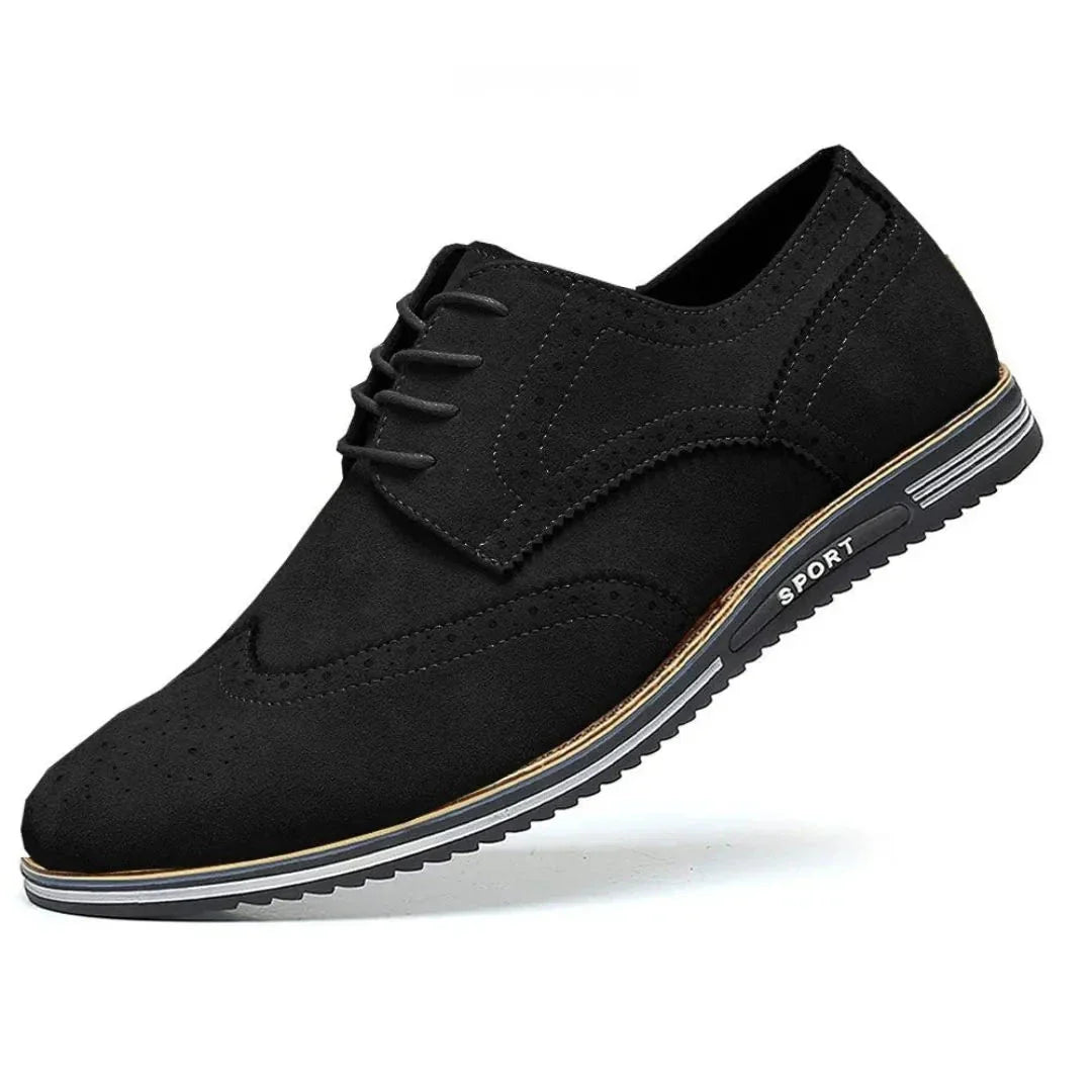 Oscar Suede Wingtip Sneakers