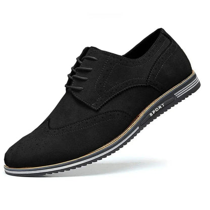 Oscar Suede Wingtip Sneakers