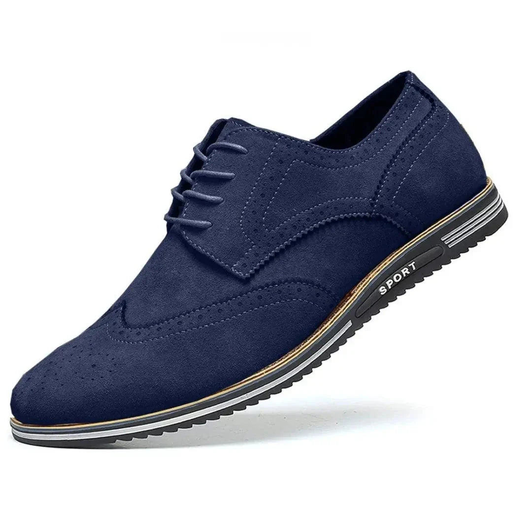 Oscar Suede Wingtip Sneakers
