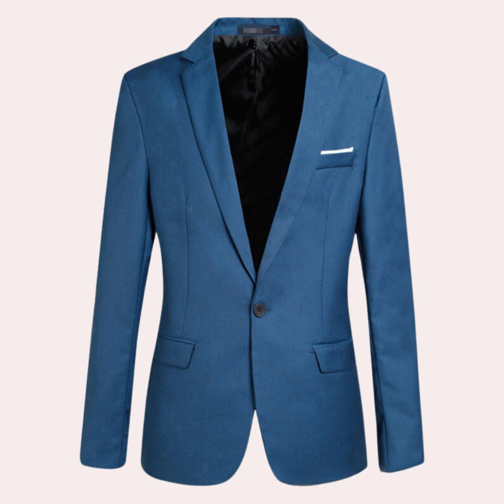 Adrian Mens Timeless Elegant Modern Fit Blazer By TrendAura Classic Sophistication Modern Edge