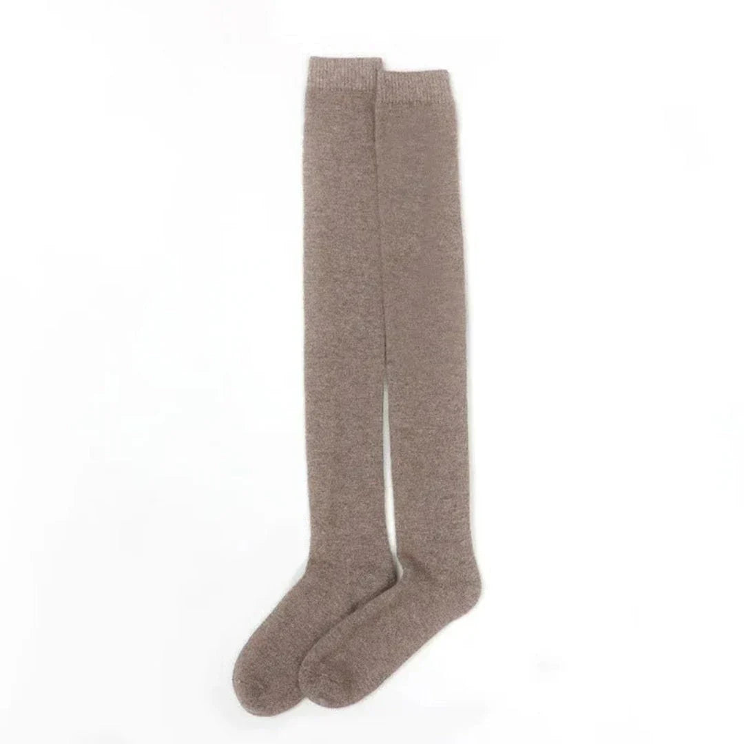 Over-the-Knee Cashmere Women's Socks