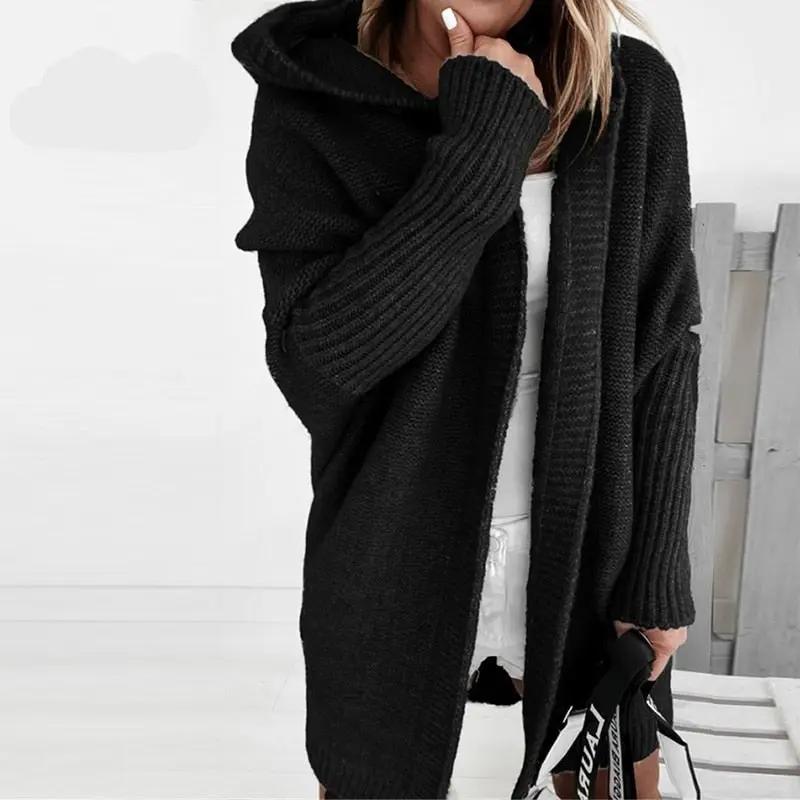 Oversized Hooded Cardigan for Women – Cozy & Effortless Style