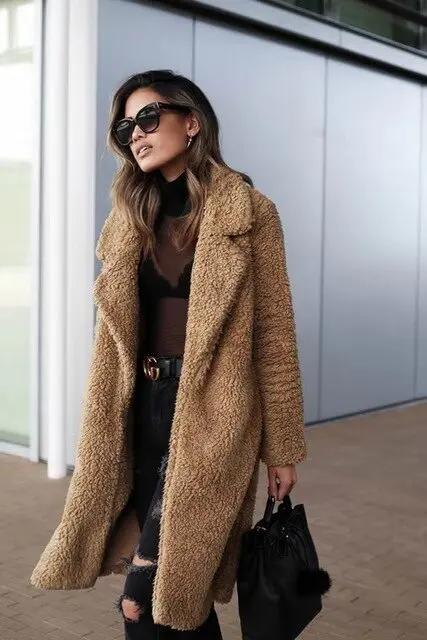 Oversized Teddy Coat for Women – Cozy & Stylish Warmth