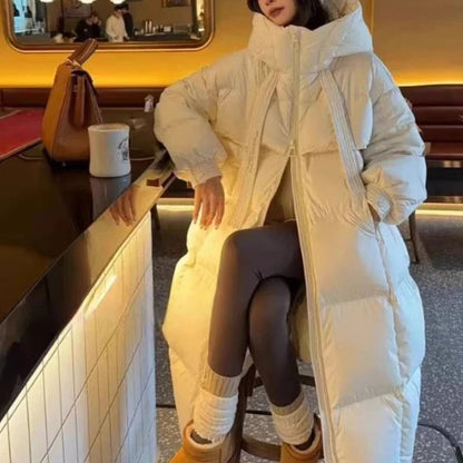 Oversized Down Jacket For Women Extra Warmth And Style