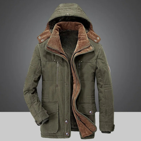 Demian | Men's Winter Jacket With Hood — Comfort & Protection Against The Cold