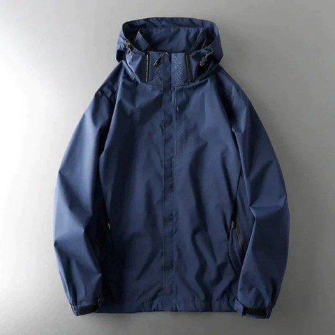 Ioan Hooded Windbreaker Jacket Lightweight Wind Protection For Active Urban Explorers