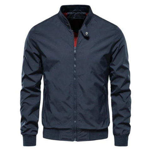 Maxence Mens Zippered Jacket For Men Sleek Contemporary Look Versatile Everyday Essential