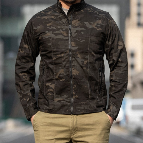 Nicolas Zipped Windbreaker For Men Lightweight Wind Blocking Jacket For Urban Dwellers With Discreet Elegance