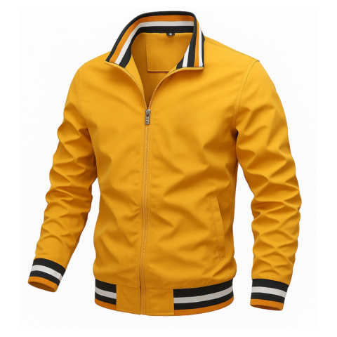 Yann | Men's Zip Jacket — Sporty Style & Urban Elegance