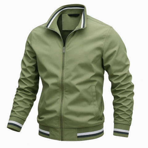 Yann | Men's Zip Jacket — Sporty Style & Urban Elegance