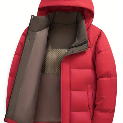 Valérian | Men's Hooded Winter Jacket — Warmth & Modern Elegance