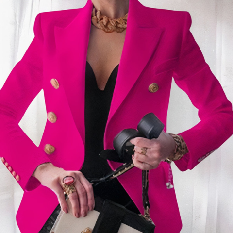 Nawel Classic Blazer Jacket For Women With Structured Silhouette And Timeless Elegance