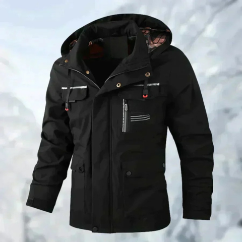 Jean-Luc Men's Winter Jacket With Hood For Cold Weather Protection And Urban Style