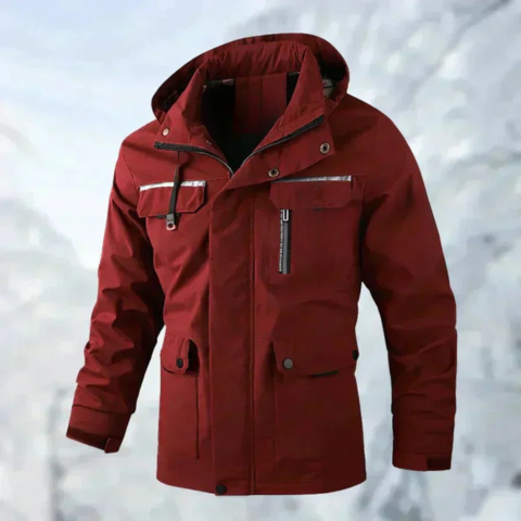 Jean-Luc Men's Winter Jacket With Hood For Cold Weather Protection And Urban Style