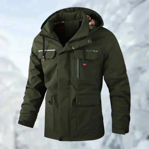 Jean-Luc Men's Winter Jacket With Hood For Cold Weather Protection And Urban Style