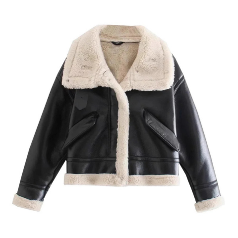 Iris Women's Aviator Jacket With Warmth And Modern Silhouette For Everyday Chic