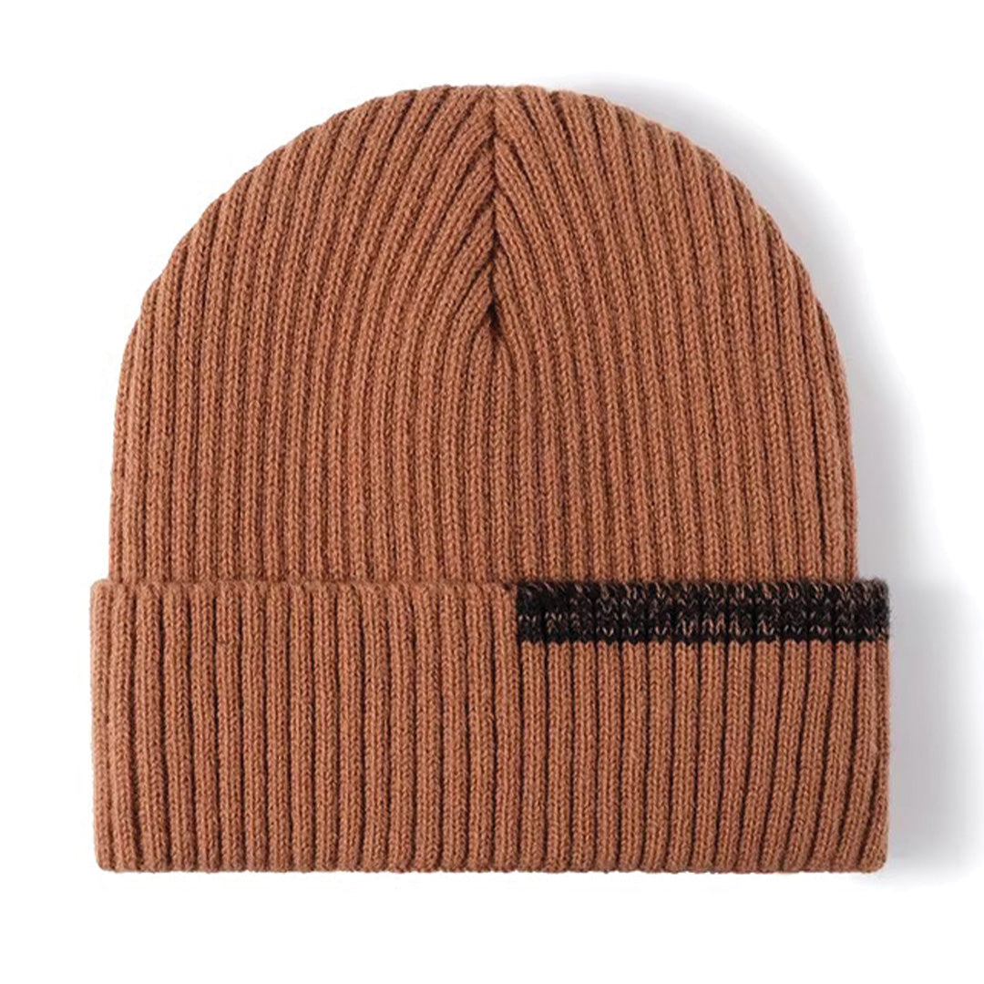 TrendAura Ribbed Beanie