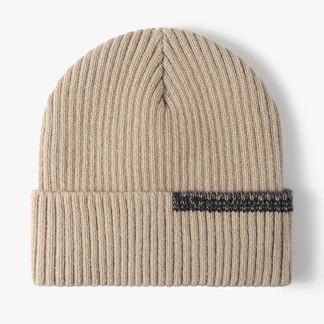 TrendAura Ribbed Beanie