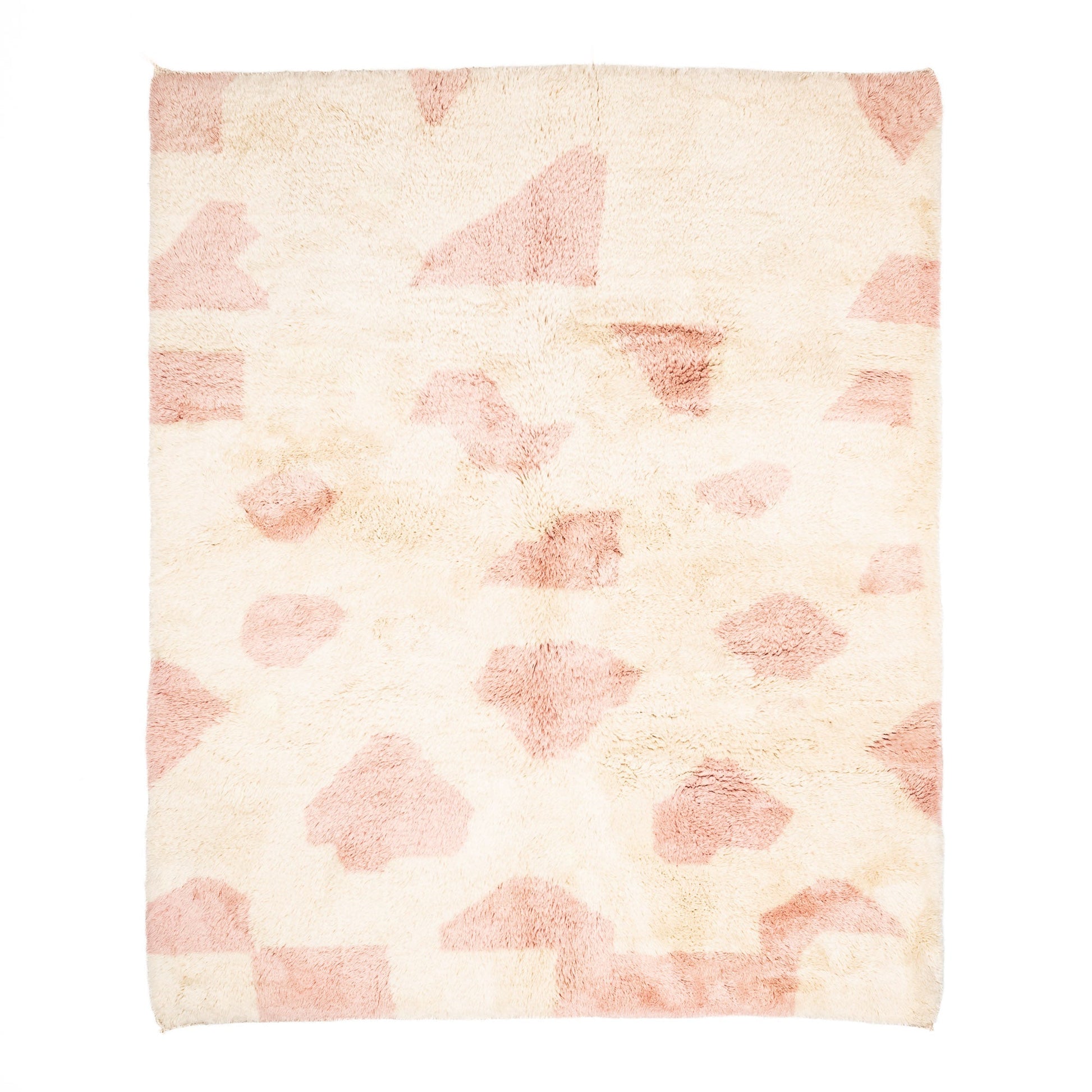 Silken Petals - Luxury Shag Moroccan Rug - TrendAura