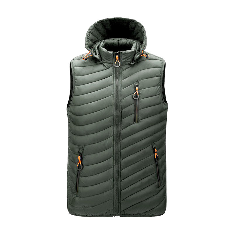 Men's Winter Down Jacket, Thermally Insulated for Cold Weather, Elegant and Versatile Outerwear