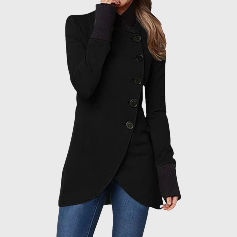 Women's Winter Coat with Insulated Design and Hood - TrendAura