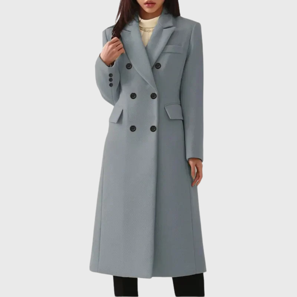 Women's Overcoat with Insulated Design and Full-Length Coverage