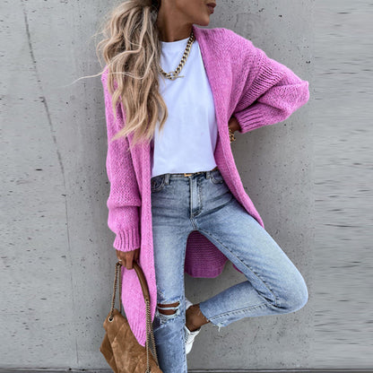 Lauren | Women’s Relaxed Fit Long Open Front Cardigan