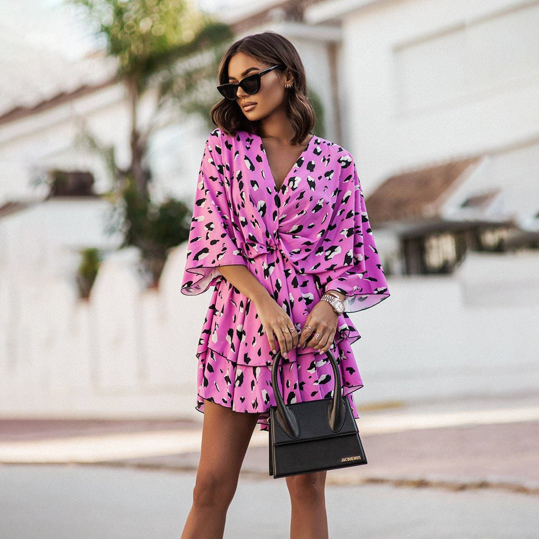Liane Chic Mini Dress For Women Effortless Comfort With Modern Design Versatile Everyday Style