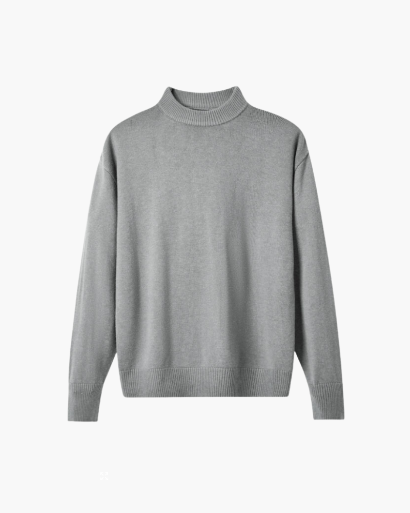 Premium Wool Polo Shirt For Men With High Neckline Breathable Comfort For Stylish Gentlemen
