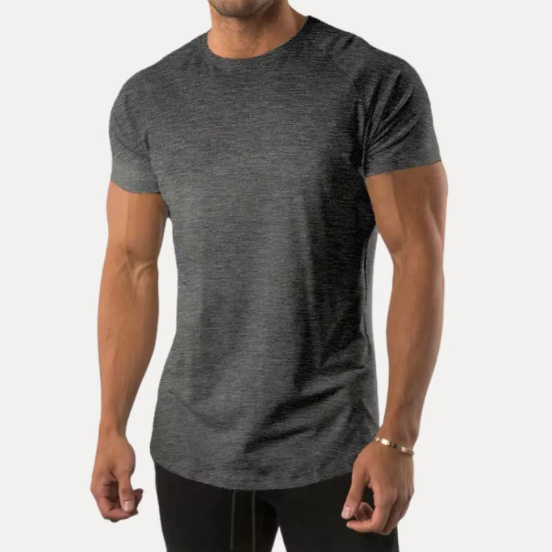 TrendAura Premium Mens Muscle Fit T Shirt Athletic Tee Sweat Wicking Stretch Cotton Blend
