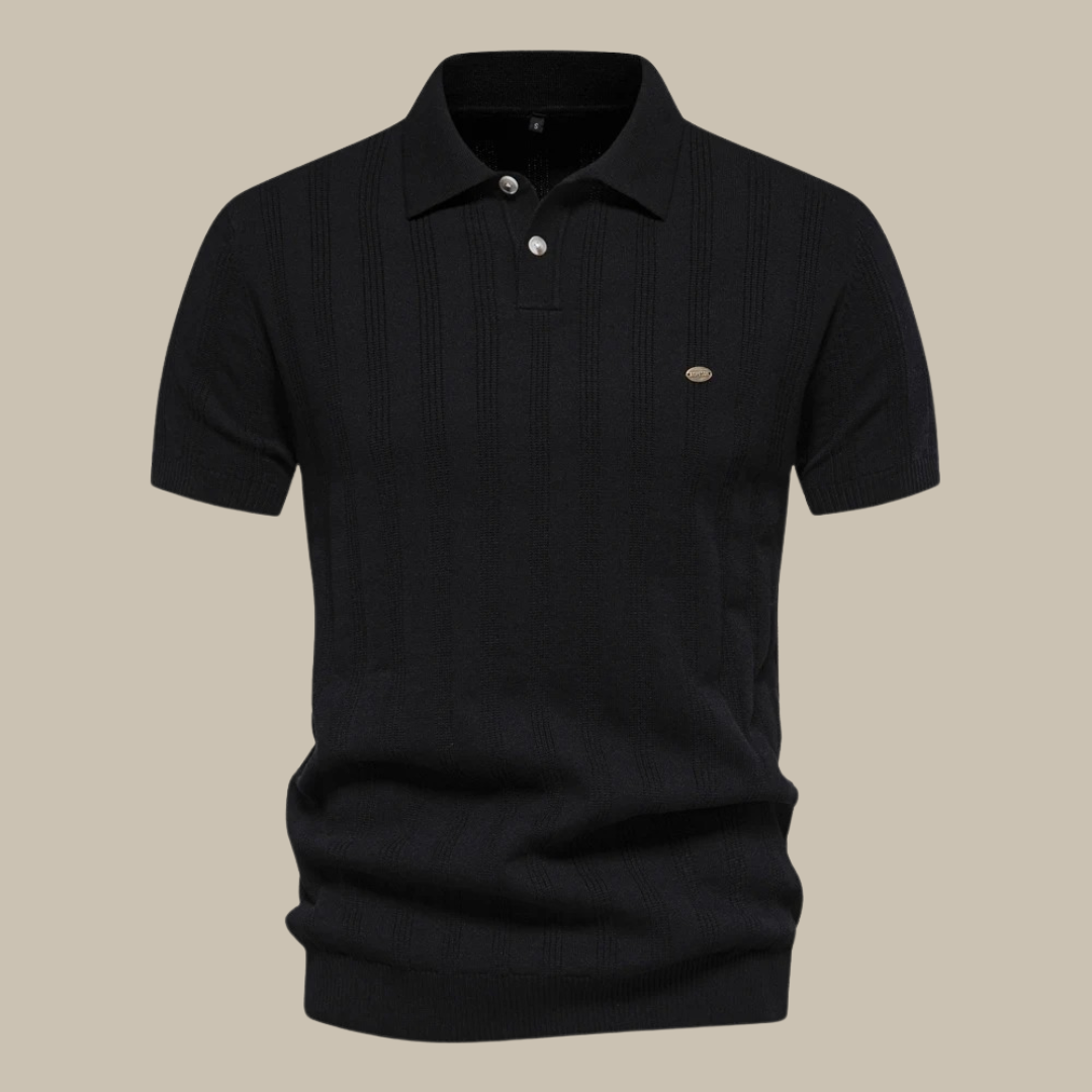 Mens Merino Polo Shirt Short Sleeves Premium Soft Wool Breathable All Day Comfort For Men