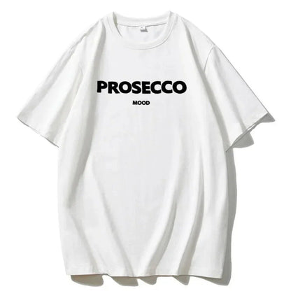 Prosecco Mood Oversized Statement Tee