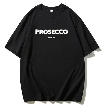 Prosecco Mood Oversized Statement Tee