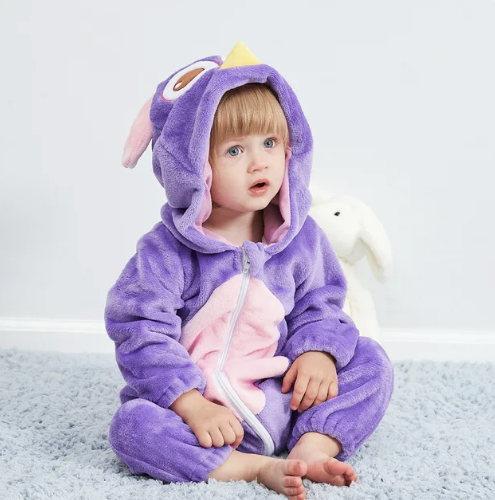 JungleBuddies Baby Onesies Adorable Hooded Animal Outfits Soft Breathable Comfort For Toddlers