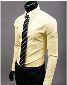 Men's Casual Long Sleeve Shirt Relaxed Fit Button Down