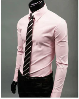 Men's Casual Long Sleeve Shirt Relaxed Fit Button Down