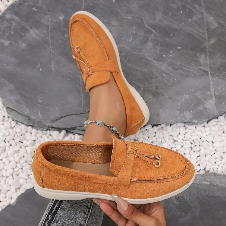 Kestrel Moccasins For Women All Day Comfort In Soft PU Suede Leather Look Luxury Casual Shoes