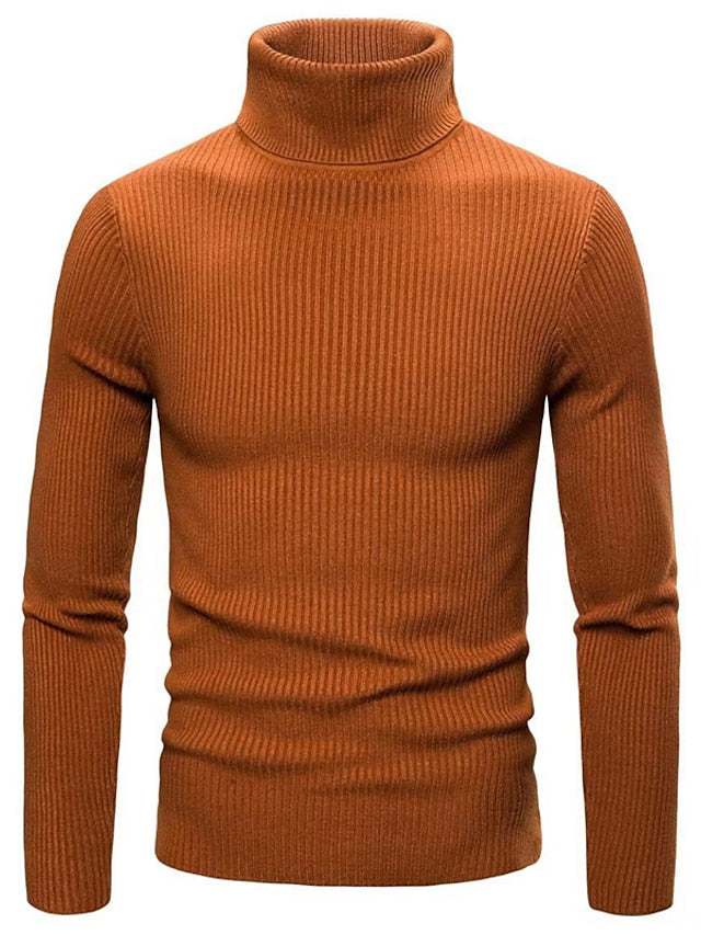 Men's Classic Knitted Sweater by Modern Style for Men Timeless Structured Knitwear for Everyday Sophistication