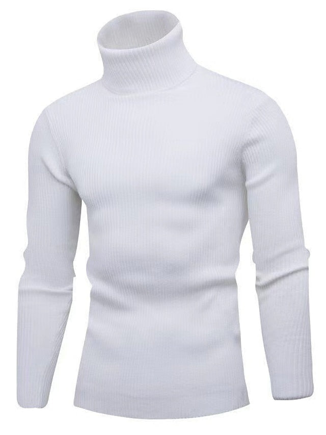 Men's Classic Knitted Sweater by Modern Style for Men Timeless Structured Knitwear for Everyday Sophistication