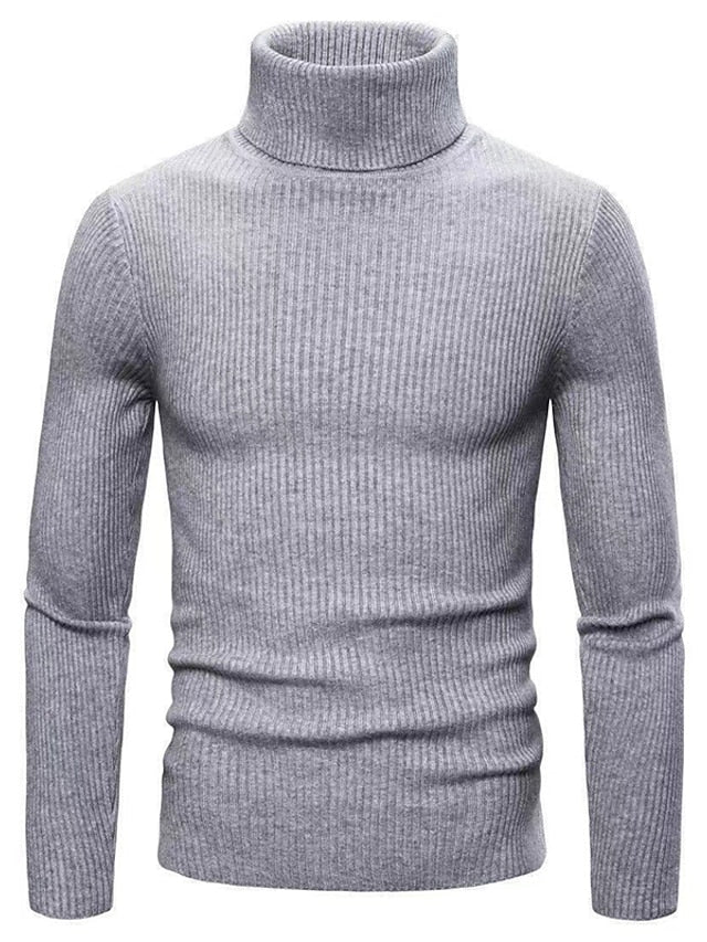 Men's Classic Knitted Sweater by Modern Style for Men Timeless Structured Knitwear for Everyday Sophistication