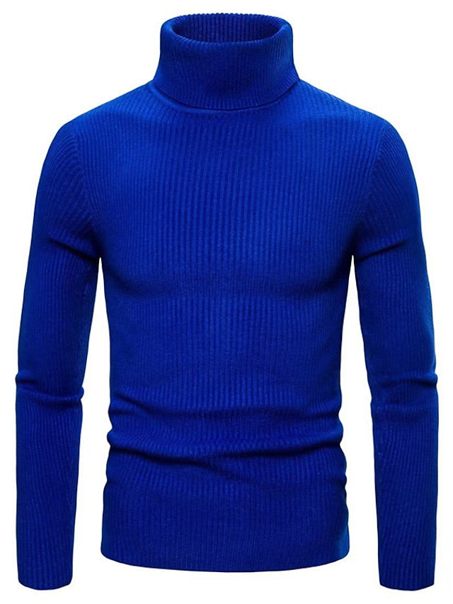 Men's Classic Knitted Sweater by Modern Style for Men Timeless Structured Knitwear for Everyday Sophistication