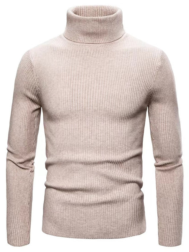 Men's Classic Knitted Sweater by Modern Style for Men Timeless Structured Knitwear for Everyday Sophistication