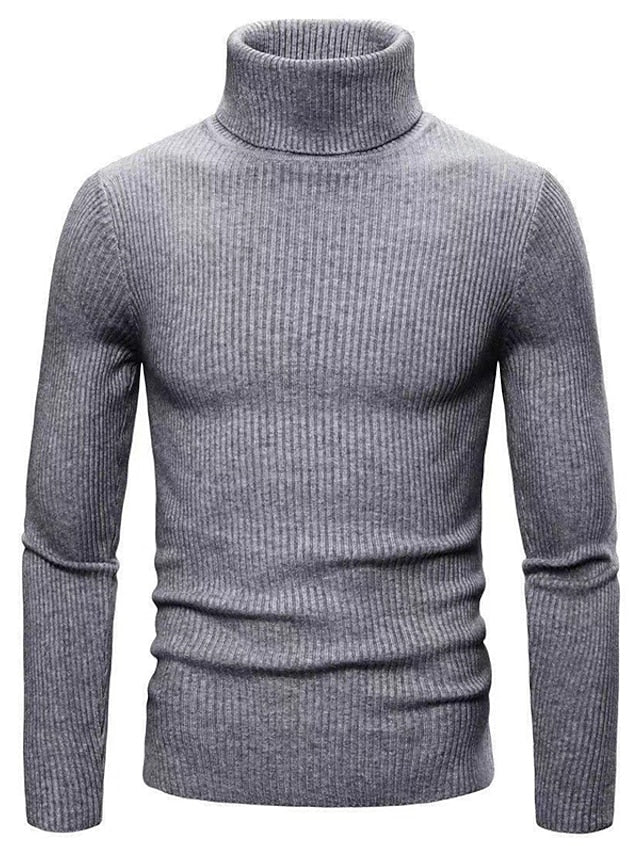 Men's Classic Knitted Sweater by Modern Style for Men Timeless Structured Knitwear for Everyday Sophistication