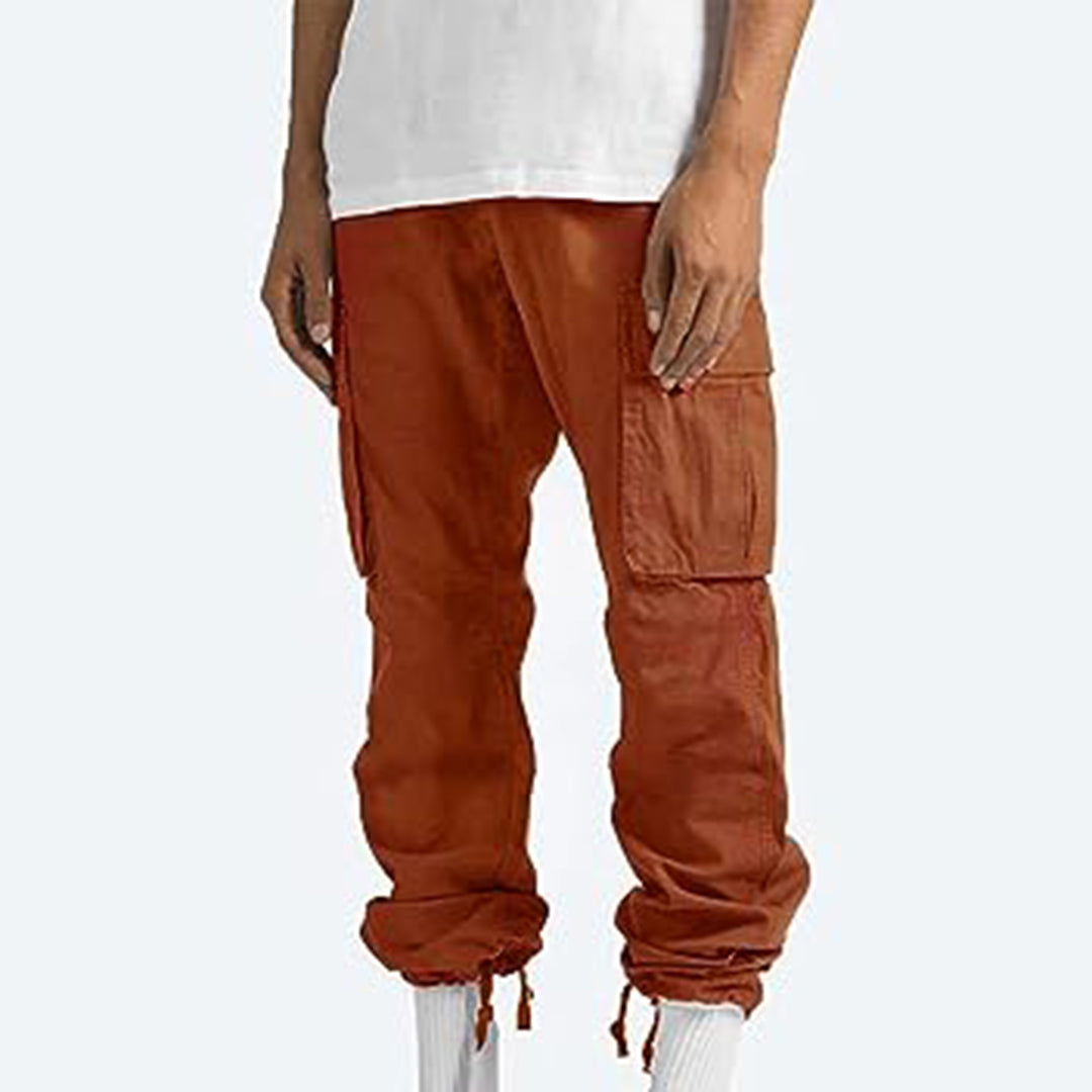 Joseph Cargo Pants With Utility Pockets Relaxed Fit Cotton Blend Streetwear Style For Men