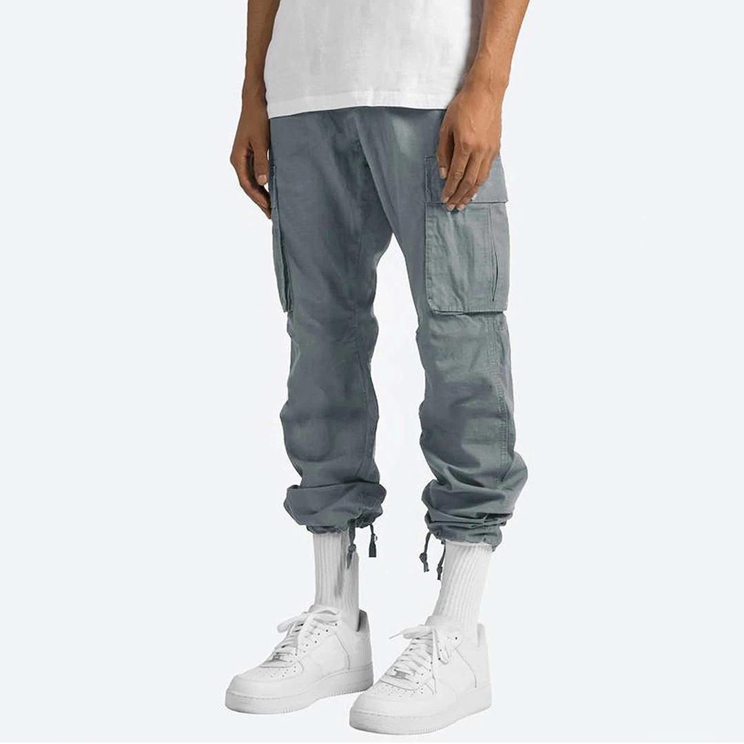Joseph Cargo Pants With Utility Pockets Relaxed Fit Cotton Blend Streetwear Style For Men