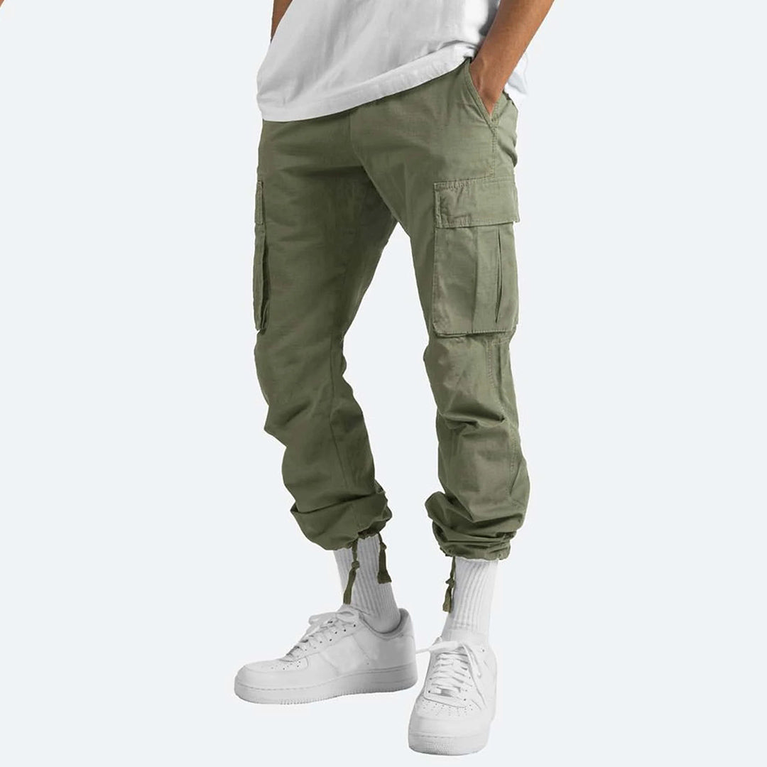 Joseph Cargo Pants With Utility Pockets Relaxed Fit Cotton Blend Streetwear Style For Men